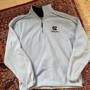 UNC Chapel Hill Tarheels Half Zip Sweatshirt Fleece